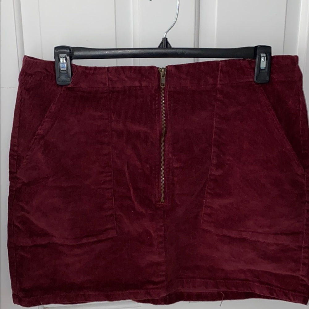 Corduroy Skirt
